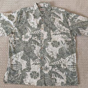 Men's XL Hawaiian Shirt w/Pocket (A293)